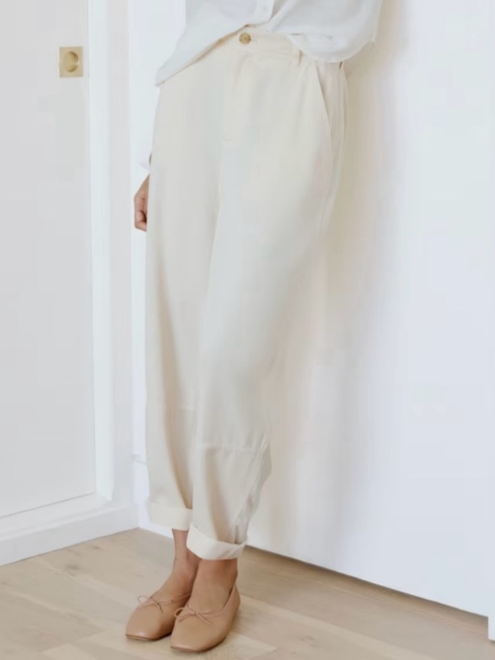 EVERLANE Chino Pant In Buttersoft Size 0 Boho Casual Gorpcore Workwear